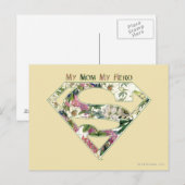 Meine Mama Mein Held Postkarte (Vorne/Hinten)
