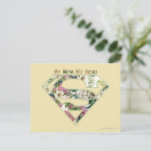 Meine Mama Mein Held Postkarte (Stehend Vorderseite)