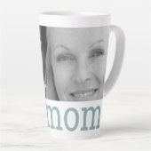 Meine Mama Mutter Tochter Foto Muttertag Milchtasse (Rechte Ecke)