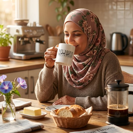MEINE MAMA MY JANNAH Personalisiertes Geschenk für Kaffeetasse