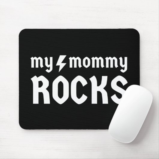 Meine Mama Rocks Mousepad (Mit Mouse)