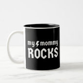 Meine Mama Rocks Zweifarbige Tasse (Links)