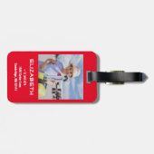 Meine Mama sagte mir, ich solle das Monogramm des  Gepäckanhänger (Rückseite horizontal)