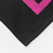 Meine Mama schlägt Brustkrebs wie eine Boss-Kriege Fleecedecke (Ecke)