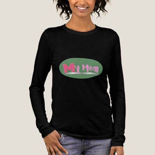 "Meine Mama" Tri-Blend Shirt (Vorderseite)