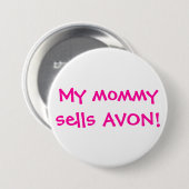 Meine Mama verkauft Avon Button (Vorne & Hinten)