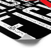 Meine Mama's Kämpfe ist meine Kampagne gegen Blutk Poster (Ecke)