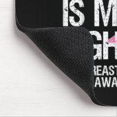 Meine Mamas kämpfen gegen Brustkrebs Mousepad (Ecke)