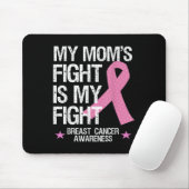 Meine Mamas kämpfen gegen Brustkrebs Mousepad (Mit Mouse)