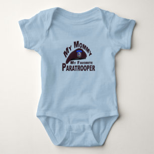 Meine Mami Mein Lieblingsfallschirmspringer- Baby- Baby Strampler