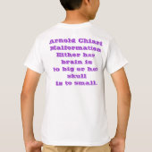 Meine Mamma ist ein Reißverschlusskopf T-Shirt (Rückseite)