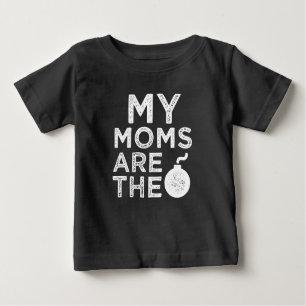Meine Mammen sind das lustige Baby-Shirt der Bombe Baby T-shirt