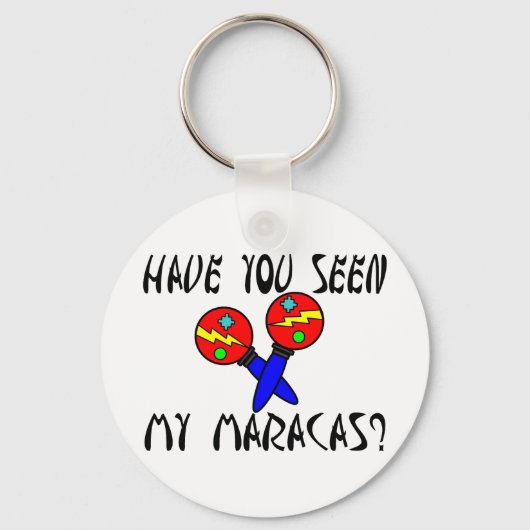 Meine Maracas sehen Schlüsselanhänger (Vorderseite)