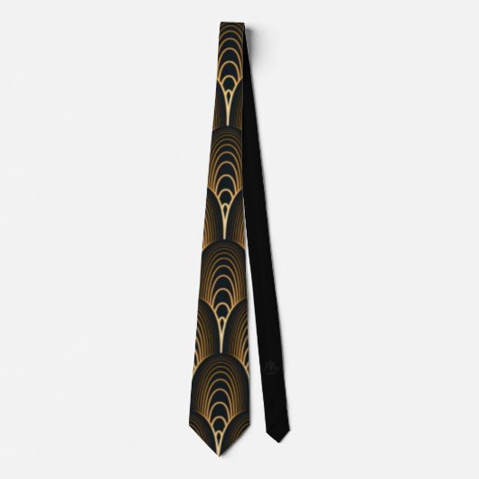 Meine Marke Neck Ties - Art Deco Collection Krawatte (Vorderseite)