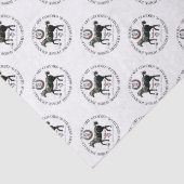 meine Marke Seidenpapier (Detail)