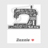 Meine Maschine ruft an Aufkleber (Blatt)