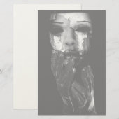 Meine Maske fallen Briefpapier (Vorne/Hinten)