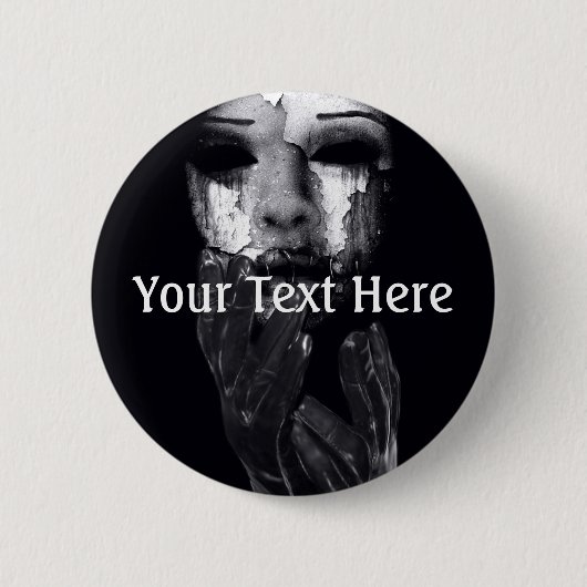 Meine Maske fallen Button (Vorderseite)