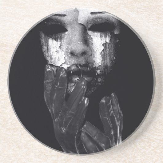 Meine Maske fallen Getränkeuntersetzer (Vorne)