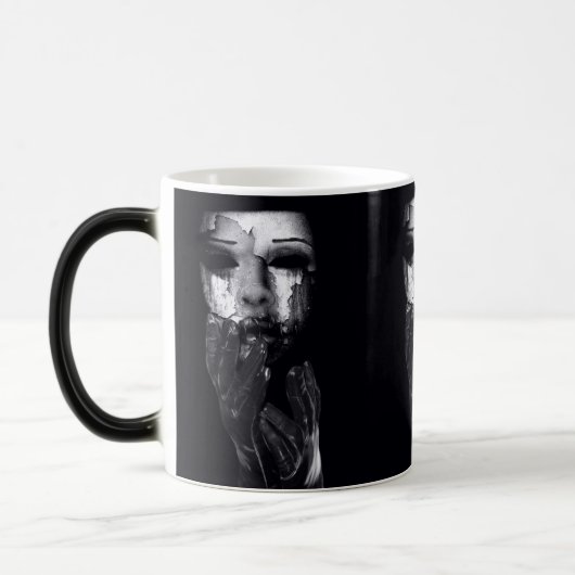 Meine Maske fallen Verwandlungstasse (Links)