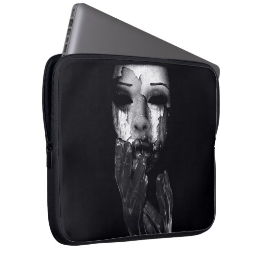 Meine Maske Laptopschutzhülle (Vorne Rechts)