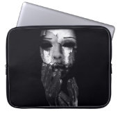 Meine Maske Laptopschutzhülle (Vorderseite)