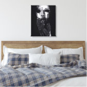 Meine Maske Leinwanddruck (Insitu (Schlafzimmer))