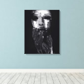 Meine Maske Leinwanddruck (Insitu (Holzboden))