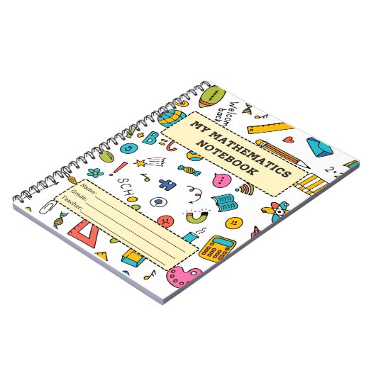 Meine Mathematik Notizblock (Linke Seite)