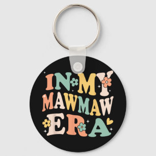 Meine Mawmaw-Ära Lustig Sarkastisch Groovy Retro M Schlüsselanhänger