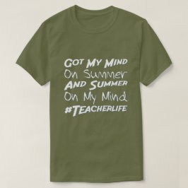 Meine Meinung zum Sommer got | Teacher Life Funny  T-Shirt