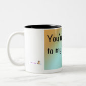 Meine Meinung Zweifarbige Tasse (Links)