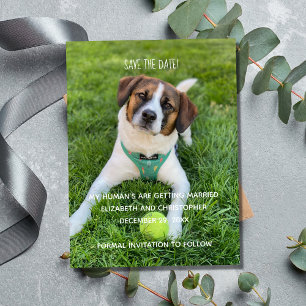 Meine Menschen heiraten Hochzeitsfoto Save the Dat Magnet
