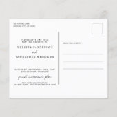 Meine Menschen heiraten Save the Date Hund (Rückseite)