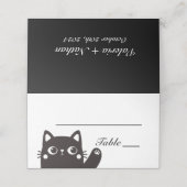 Meine Menschen sind Sprichwort, das wir katzenarti Platzkarte (Außenseite Aufgefaltet)