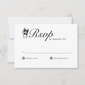 Meine Menschen sind Sprichwort, das wir tun UAWG RSVP Karte (Vorderseite)