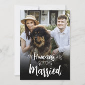 Meine Menschen werden verheiratet und einladen Save The Date (Vorderseite)