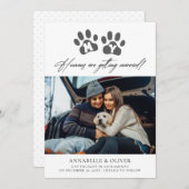 Meine Menschen werden verheiratet | VERLOBUNG Ankündigung (Vorne/Hinten)