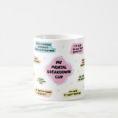 Meine Mental Breakdown Tasse. Kaffeetasse (Mittel)