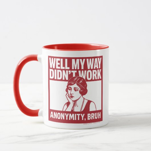 Meine Methode hat nicht funktioniert - Frau - Tass Tasse (Links)