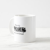 Meine Methode hat Wahnsinn - Funny Kaffeetasse (Vorderseite Links)