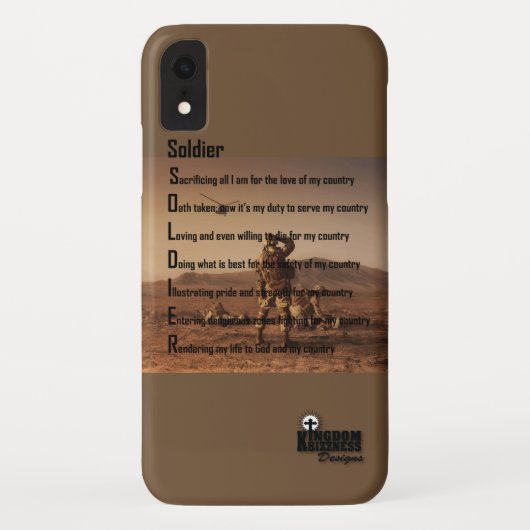 Meine Militärsammlung Case-Mate iPhone Hülle (Rückseite)