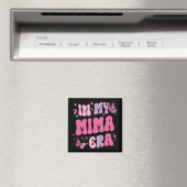 Meine Mima Era Funny Butterfly Groovy Retro Mütter Magnet (In Situ (Geschirrspüler))