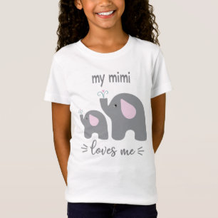 Meine Mimi Lieben Ich - Elefantes Shirt für Kinder