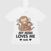 Meine Mimi-Lieben Ornament (Vorderseite)