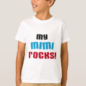 Meine Mimi Rocks T - Shirt und Geschenke (Vorderseite)