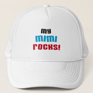 Meine Mimi Rocks T - Shirt und Geschenke Truckerkappe