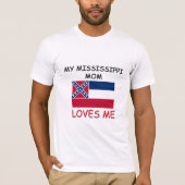 Meine Mississippi-Mama-Lieben ich T-Shirt (Vorderseite)