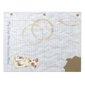 Meine Mitarbeiter haben meinen Lektionsplan Notizblock (Vorderseite)