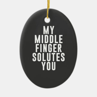 Meine Mittelfingeraufgelösten stoffe Sie Keramikornament